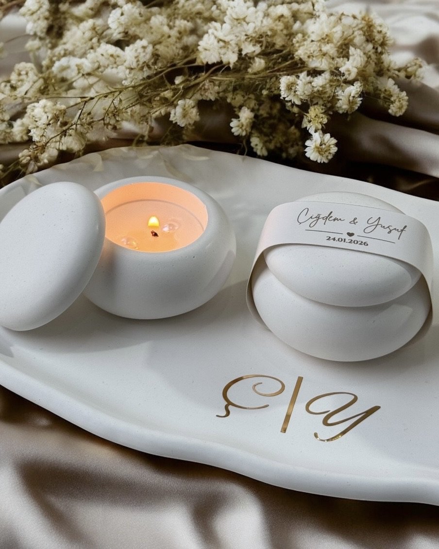 2026 MODEL KAPAKLI MUM HEDİYELİK - SÖZ NİŞAN NİKAH HEDİYELİĞİ - HIZLI TESLİMAT - ANTRASİT ORGANİZASYON