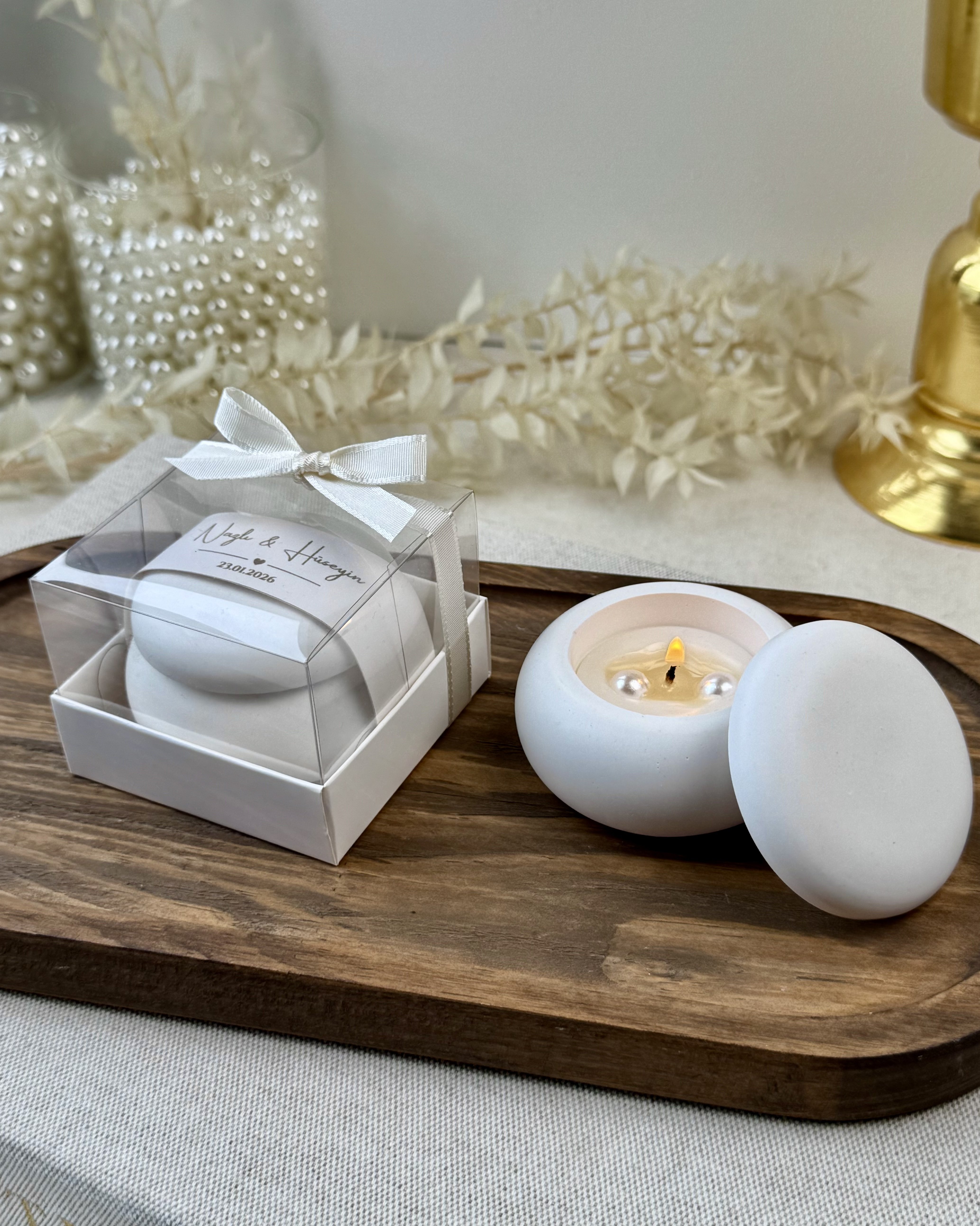 2026 MODEL KAPAKLI MUM HEDİYELİK - SÖZ NİŞAN NİKAH HEDİYELİĞİ - HIZLI TESLİMAT - ANTRASİT ORGANİZASYON