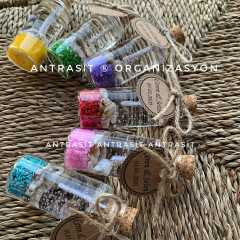 Tüp Şişe Jel Mum Nikah Nişan Söz Bebek Şekeri Hediyelik 6 Renk