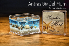 DENİZ KONSEPTİ MAVİ JEL MUM NİŞAN NİKAH BEBEK ŞEKERİ HEDİYELİK