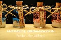 MAVİ PEMBE JEL MUM 25 CC ŞİŞE NİKAH NİŞAN BEBEK ŞEKERİ HEDİYELİK