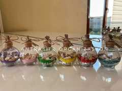 YENİ MODEL YUVARLAK ŞİŞE JEL MUM NİKAH NİŞAN SÖZ BEBEK HEDİYELİK