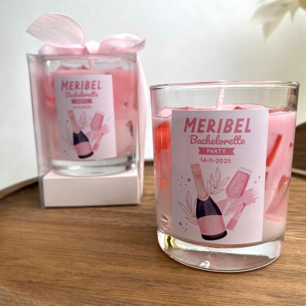Iced Bubble Gum Candle Büyük Bardak Buzlu Bubble Gum Mum Hediyelik - Düğün, Nikah, Nişan, Söz, Bebek Mum Hediyelik Antrasit Organizasyon