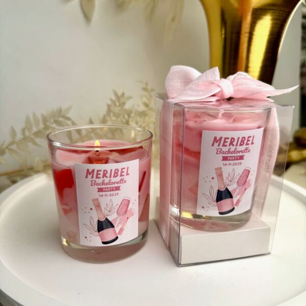 Iced Bubble Gum Candle Büyük Bardak Buzlu Bubble Gum Mum Hediyelik - Düğün, Nikah, Nişan, Söz, Bebek Mum Hediyelik Antrasit Organizasyon